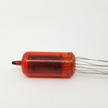 1 X RED NUMBER NIXIE TUBE.... 2