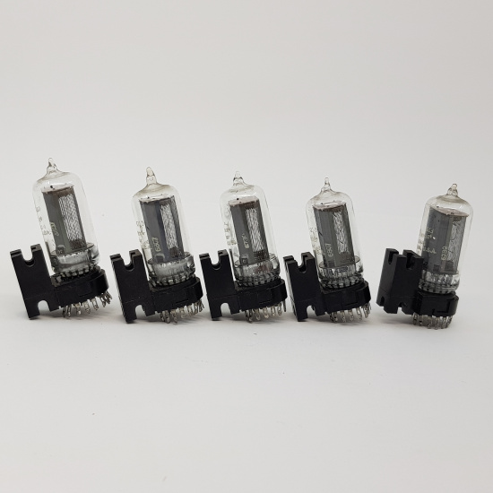 5 X B-5441 BURROUGHS NIXIE TUBE AND...