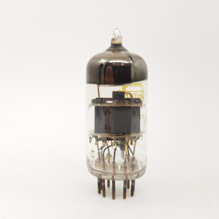 LOT 100 X PCF86 MULLARD TUBE. YELLOW PRINT. NOS. RC180