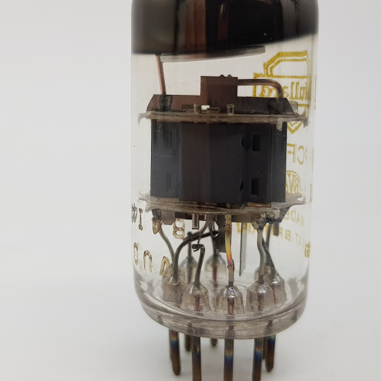 LOT 100 X PCF86 MULLARD TUBE. YELLOW...