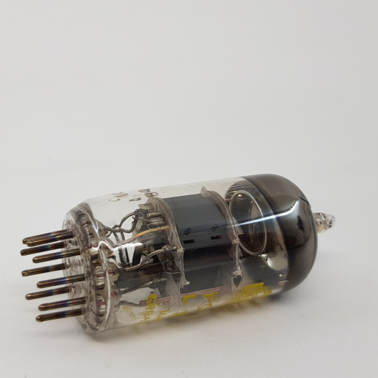 LOT 100 X PCF86 MULLARD TUBE. YELLOW...