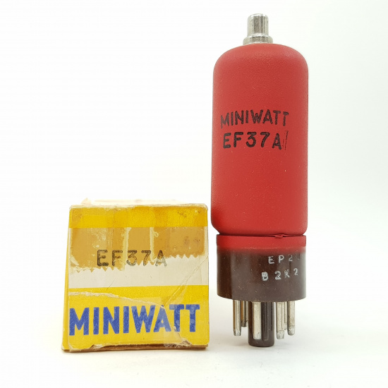 1 X EF37A MINIWATT TUBE. NOS/NIB. RC165