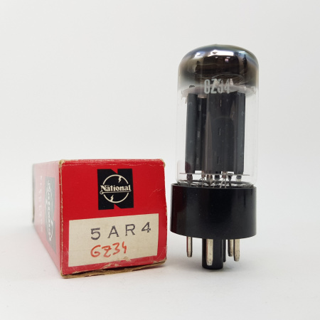 1 X 5AR4 / GZ34 NATIONAL TUBE. NOS/NIB. RCB318