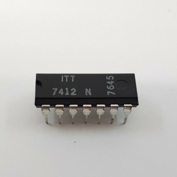 7412 ITT INTEGRATED CIRCUIT NOS ( New Old Stock ) 1PC. C562B2U1F211021