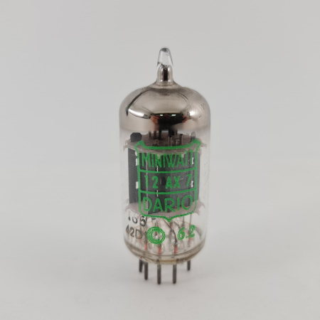 1 X 12AX7 / ECC83 MINIWATT-DARIO TUBE. 1960s PHILIPS PROD. 5. CH168