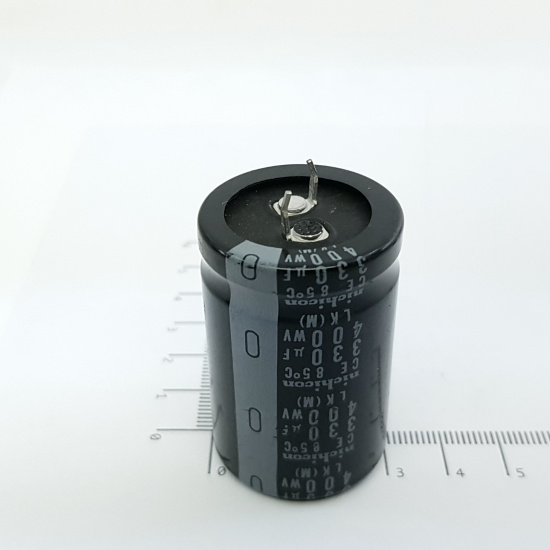 1 X ELECTROLYTIC CAPACITOR NICHICON...