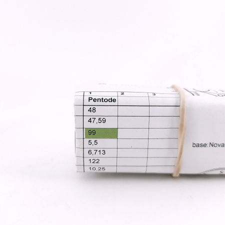 1 X EL84 PHILIPS-MINIWATT TUBE. 1960s PROD. COPPER RODS. rX4. USED. 12. CH168