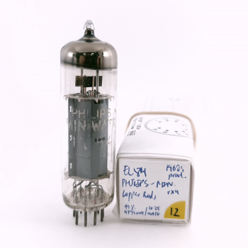 1 X EL84 PHILIPS-MINIWATT...