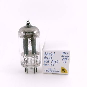 1 X 12AU7 / ECC82 RCA ATES...