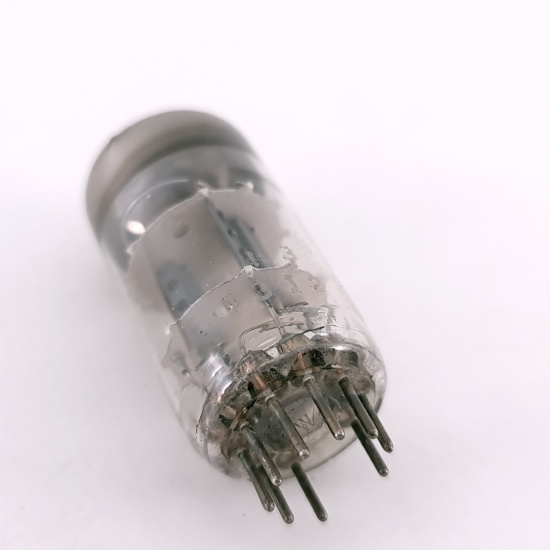 1 X ECC81 MULLARD YELLOW TUBE. 1960s...