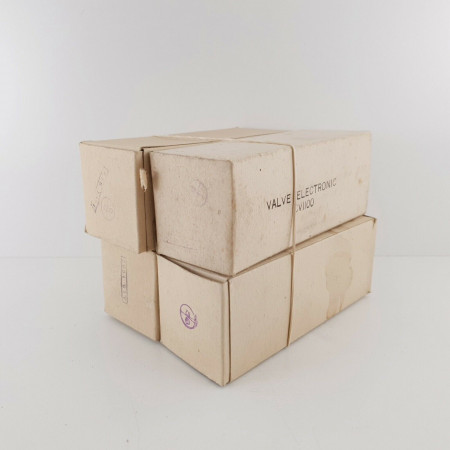 4 X VR100 / 10E/278 / CV1100 MULLARD TUBE. 1940s PRODUCTION. NOS/NIB. CY  ENA