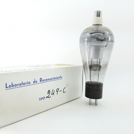 1 X JAN 249C CONTINENTAL ELECTRONIC TUBE. NOS. RC82
