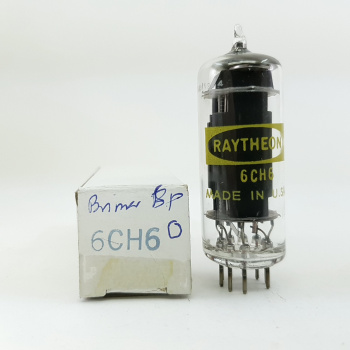 1 X 6CH6 RAYTHEON TUBE....