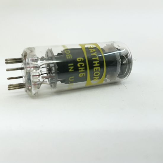1 X 6CH6 RAYTHEON TUBE. BRIMAR...