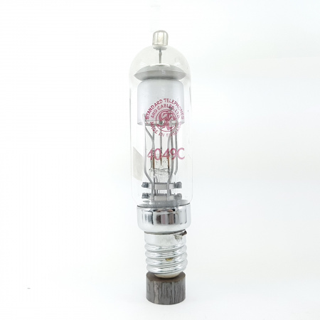 1 X 4049C STC TUBE. STANDAR TELEPHONES AND CABLES LTD. RARE TUBE. NOS/NIB. RCB381.