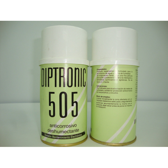 DIPTRONIC 505. ANTICORROSIVO DESHUMECTANTE. CORROSION DEHUMIDIFICATION. RC190.