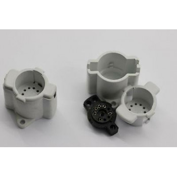 9 PINS SOCKET TUBE. VERY RARE TUBE. DETACHABLE. ONE PIECE. 