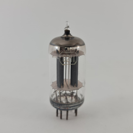 1 X 6211 RCA TUBE. 1960s PROD. 17MM GREY PLATES. 23. CH168