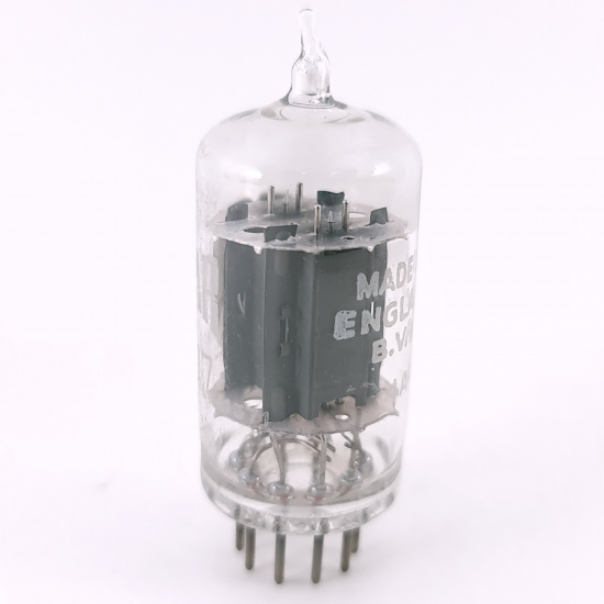 1 X 12AU7 BRIMAR TUBE. 1960s PROD....