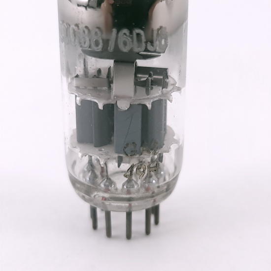 1 X ECC88 / 6DJ8 AMPEREX BUGLE BOY...