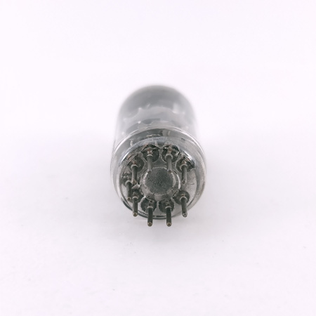 1 X ECC88 / 6DJ8 AMPEREX BUGLE BOY TUBE. 1950s PHILIPS PROD. D-G. USED.32.CH168