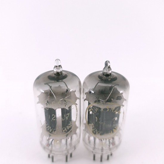 2 X 12AU7 TUNGSRAM TUBE. 1950s FRENCH...