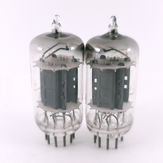 2 X 12AU7 TUNGSRAM TUBE. 1950s FRENCH...