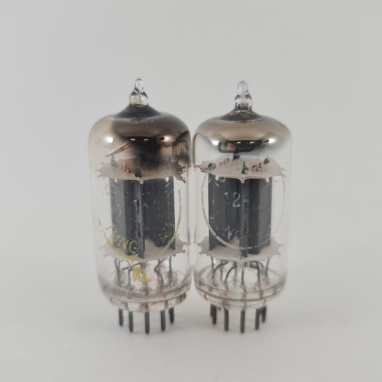 2 X 12AU7 TUNGSRAM TUBE. 1950s FRENCH...