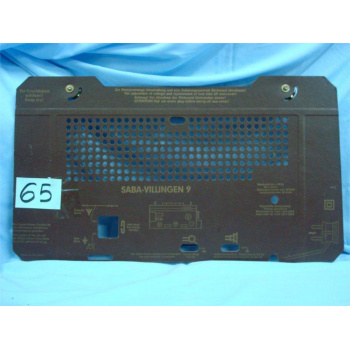 TAPA TRASERA DE RADIO. BACK...