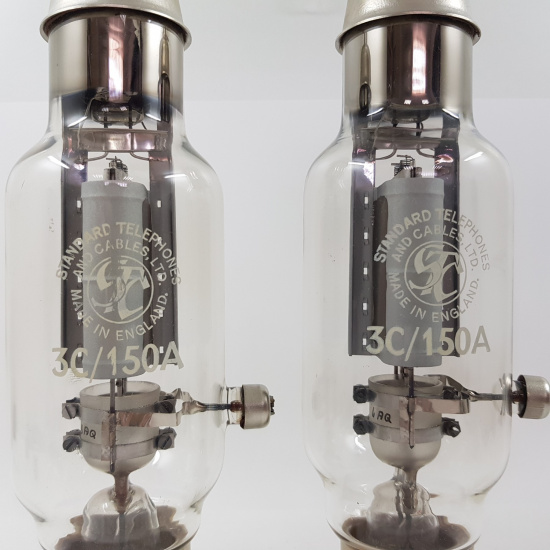 2 X 3C/150A STC TUBE. CERAMIC BASE....