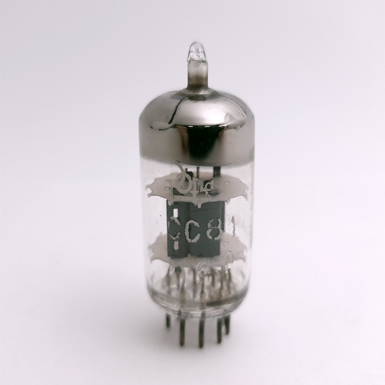 1 X ECC81 POPE TUBE. 1960s LA...