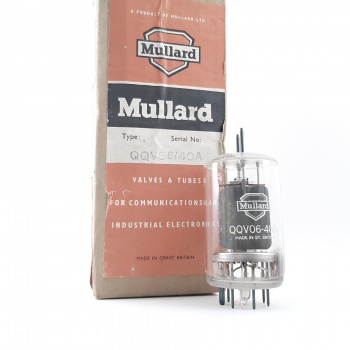 1 X QQV06/40A MULLARD TUBE....