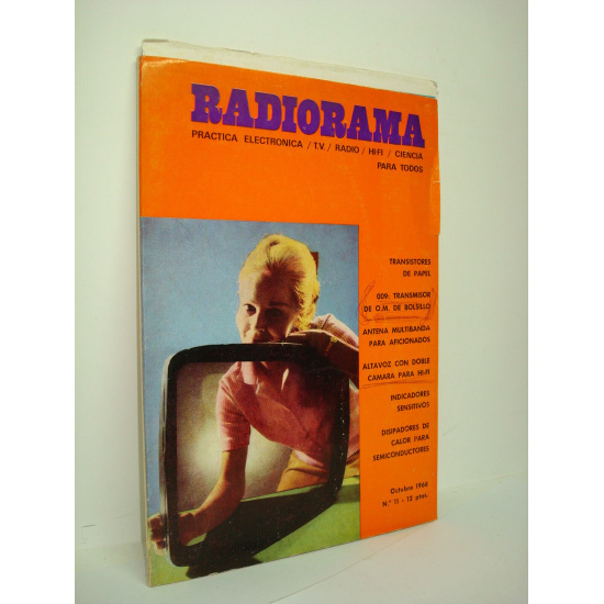 LIBRO - BOOK. RADIORAMA. PRACTICA ELECTRON/TV/RADIO Nº 11 OCT 1968.  COD$*49