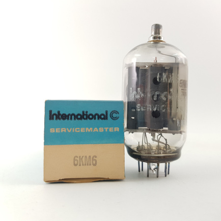 1 X 6KM6 INTERNATIONAL TUBE. NOS/NIB. RC83