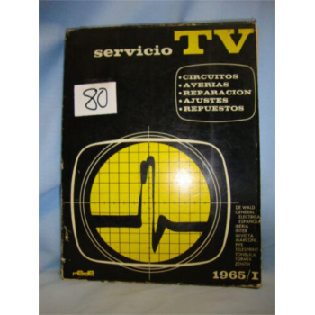 LIBRO - BOOK. SERVICIO TV....