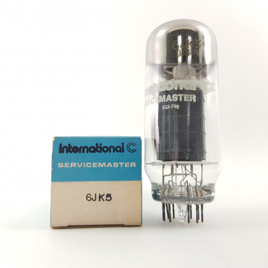 1 X 6JK5 INTERNATIONAL TUBE. NOS/NIB. RC83