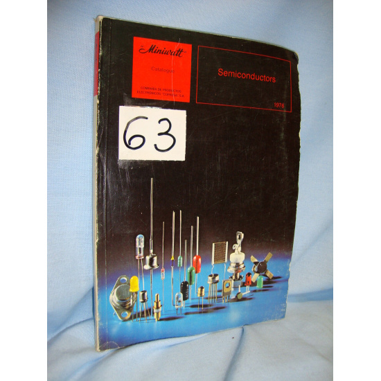 LIBRO - BOOK. SEMICONDUCTORS 1976. CATALOGUE.  COD$*63