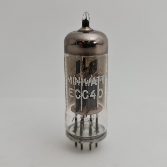 1 X ECC40 MINIWATT TUBE. 1960s LA...