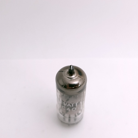 1 X ECC40 MINIWATT TUBE. 1960s LA RADIOTECHNIQUE PROD. COPPER RODS. 45. CH168