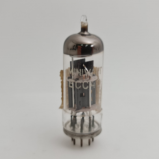 1 X ECC40 MINIWATT TUBE. 1960s LA...