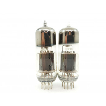 2 X 6N6P / 6H6П TUBE. GOLD GRID. NOS TUBE. MATCHED PAIR. RB391 2