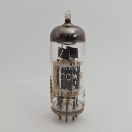 1 X ECC40 MINIWATT TUBE. 1960s LA RADIOTECHNIQUE PROD. USED. 48. CH168