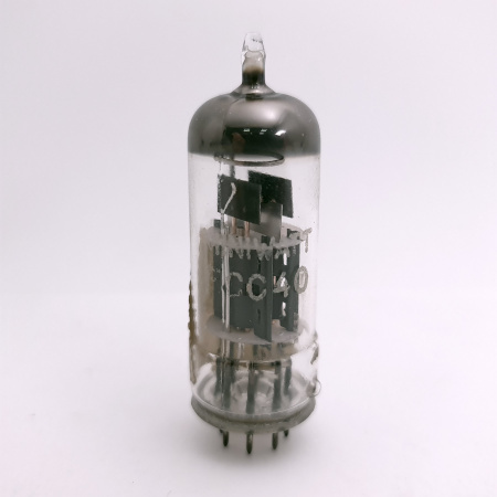 1 X ECC40 MINIWATT TUBE. 1960s LA RADIOTECHNIQUE PROD. USED. 48. CH168