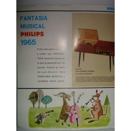 REVISTA - MAGAZINE FANTASIA MUSICAL PHILIPS