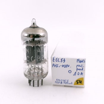 1 X ECC83 PHILIPS-MINIWATT...