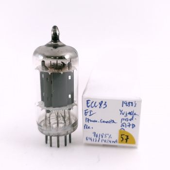 1 X ECC83 EI TUBE. 1950s...