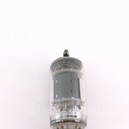 1 X ECC83 EI TUBE. 1950s YUGOSLAVIA PROD. 17MM SMOOTH PLATES. USED. 57. CH168