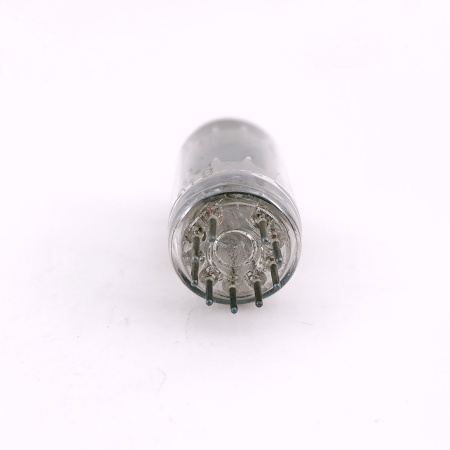 1 X ECC83 EI TUBE. 1950s YUGOSLAVIA PROD. 17MM SMOOTH PLATES. USED. 57. CH168