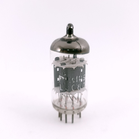 1 X ECC83 PHILIPS TUBE. 1960s PROD. DIMPLE GETTER. HIGH GAIN. 58. CH168