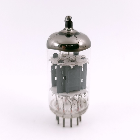 1 X ECC83 PHILIPS TUBE. 1960s PROD. DIMPLE GETTER. HIGH GAIN. 58. CH168